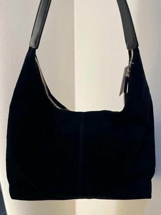 NWT Park and Buzz Midtown Faux Suede Boho Bag - Picture 2 of 5